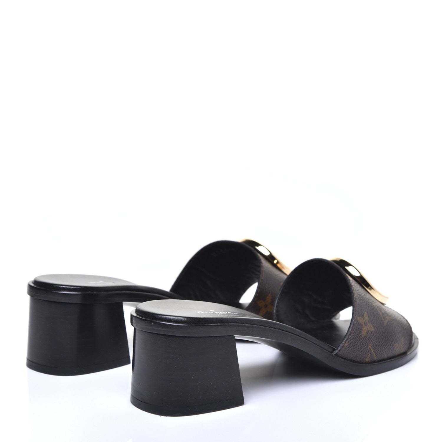 Louis Vuitton Monogram Lock It Mules 40 4 of 11