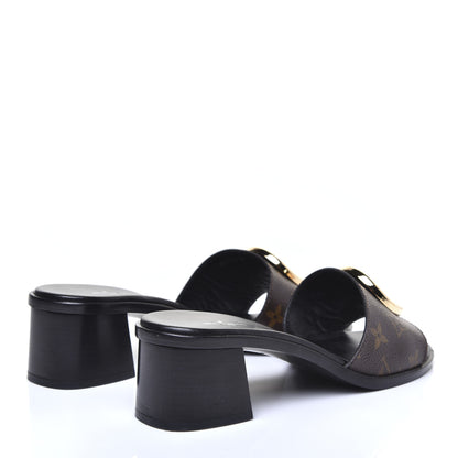 Louis Vuitton Monogram Lock It Mules 40 4 of 11