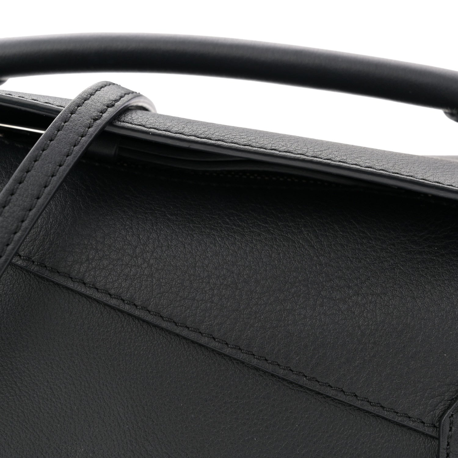Loewe Calfskin Mini Puzzle Bag Black 8 of 9