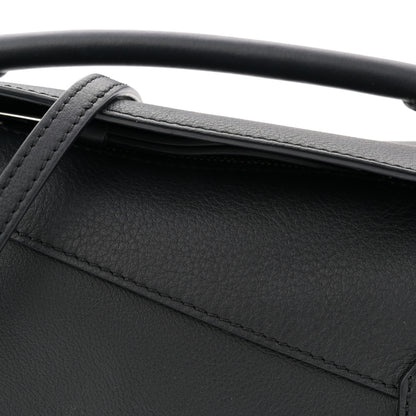 Loewe Calfskin Mini Puzzle Bag Black 8 of 9