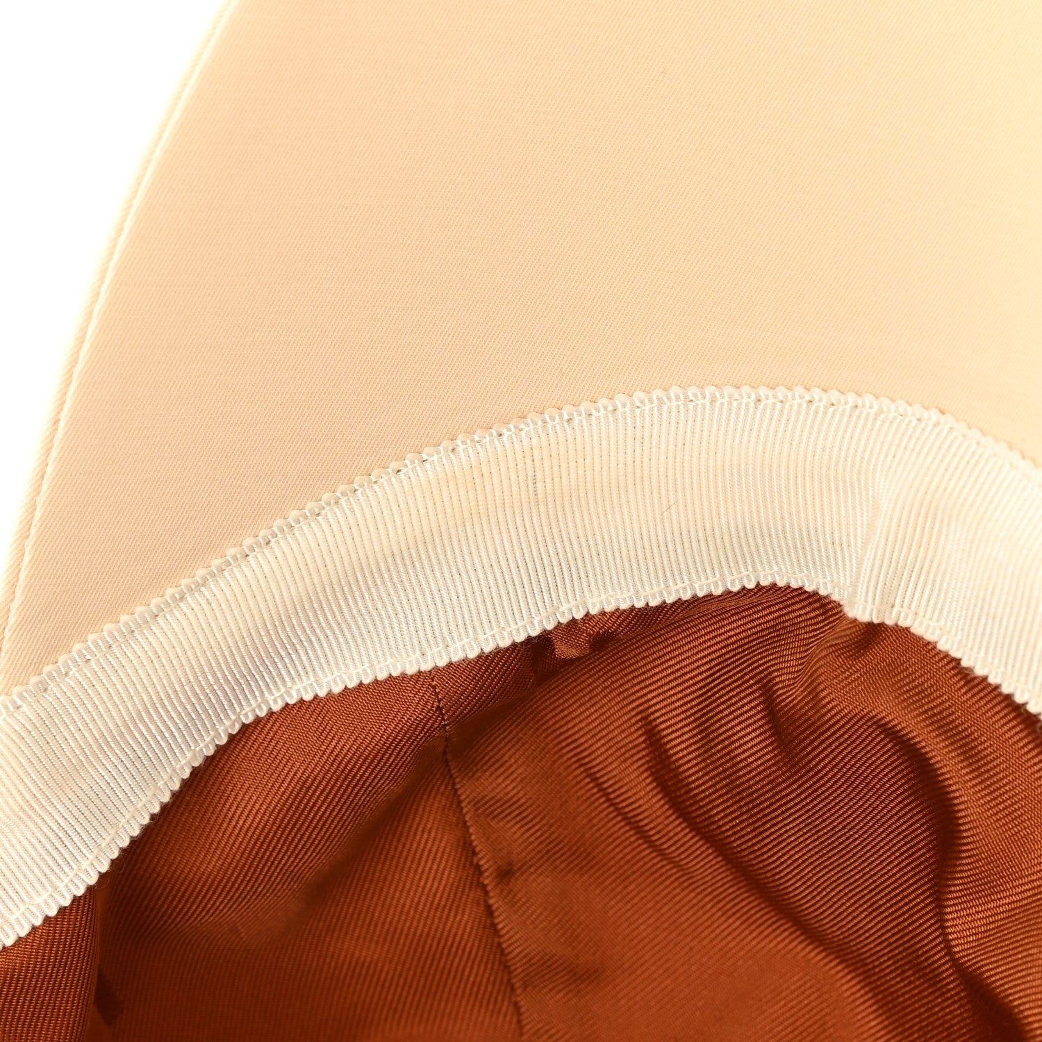Hermes Cotton Davis H Primavera Cap 57 White Creme 9 of 9