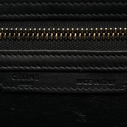 Celine Smooth Calfskin Micro Luggage Black 6 of 12