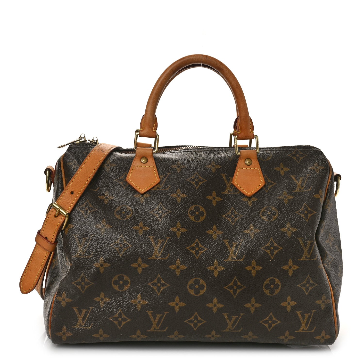 Louis Vuitton Monogram Speedy Bandouliere 30 1 of 14