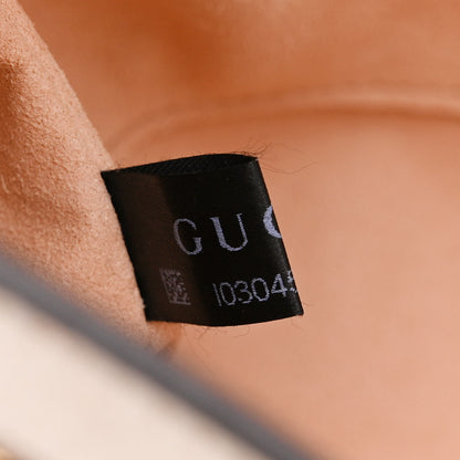 Gucci GG Supreme Monogram Flora Textured Calfskin Small Padlock Tote Beige Ebony Multicolor Mystic White 8 of 12