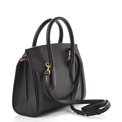 Alexander McQueen Sweet Calfskin Small Heroine 30 Black 3 of 7