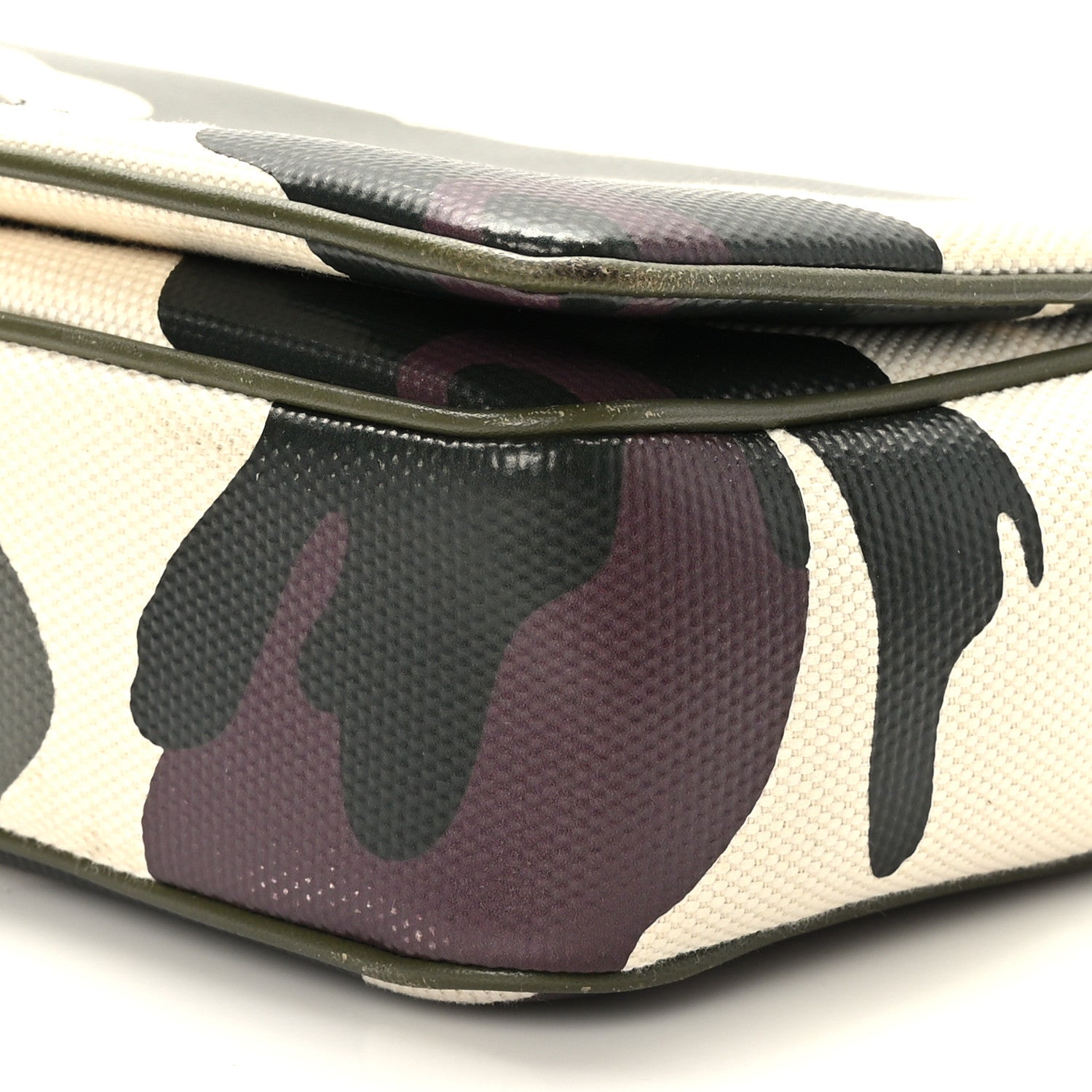 Burberry Coated Canvas Camouflage Print Small Lola Bag Multicolor 8 of 13