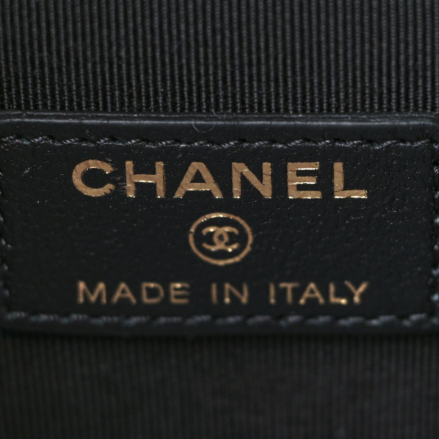 Chanel Lambskin Quilted My Chanel Lady Vanity Case With Chain Black 6 of 10