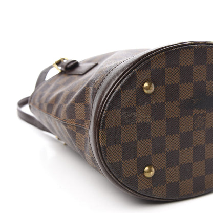 Louis Vuitton Damier Ebene Marais Bucket 23 6 of 11