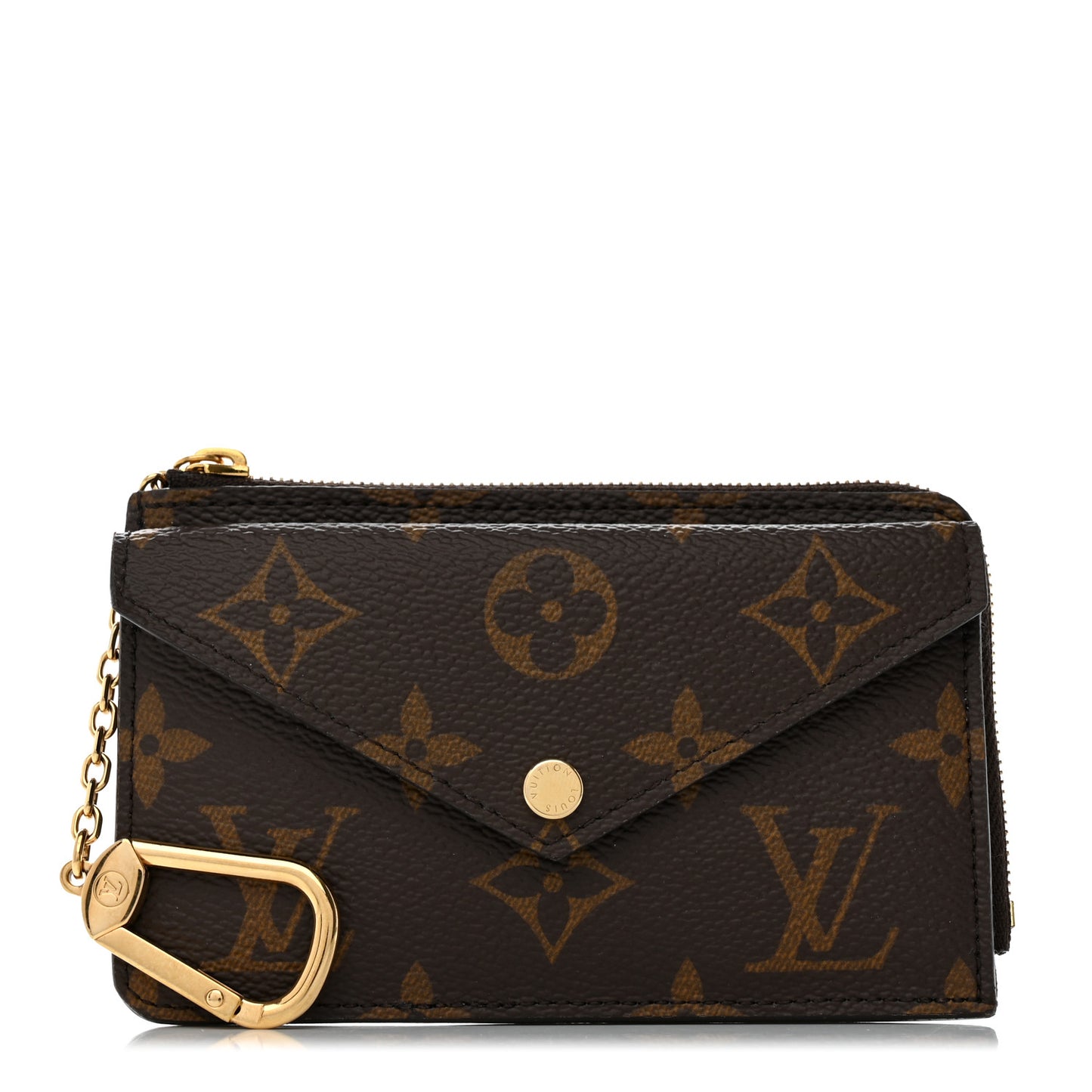 Monogram Recto Verso Card Holder Black