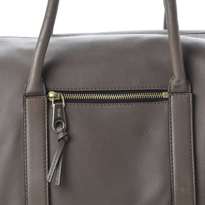 Chloe Lambskin Large Madeleine Duffel Smoke 9 of 11