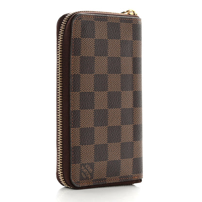 Louis Vuitton Damier Ebene Zippy Compact Wallet 3 of 7