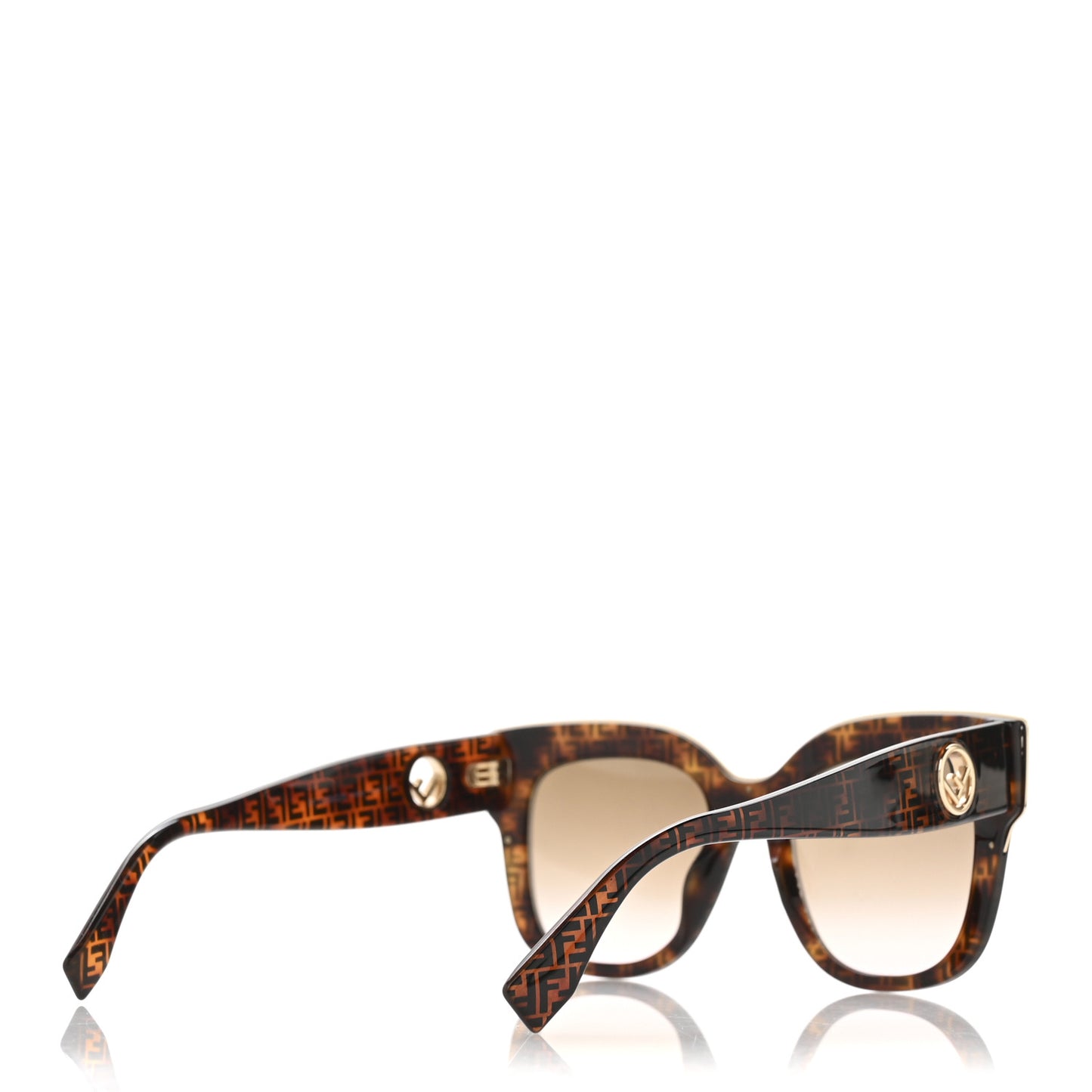 Acetate F is Fendi FF Cat Eye Sunglasses FF 0359/G/S Havana