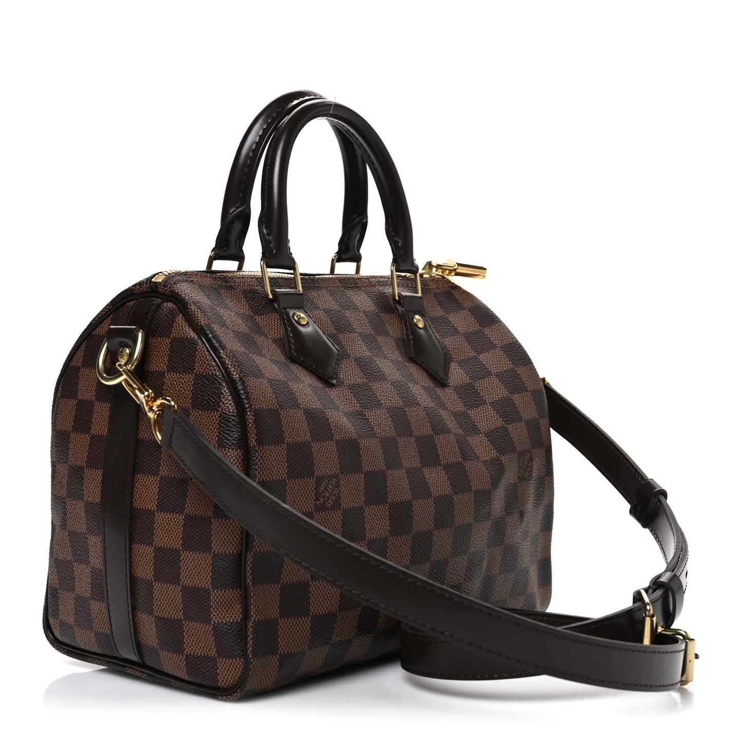 Damier Ebene Speedy Bandouliere 25
