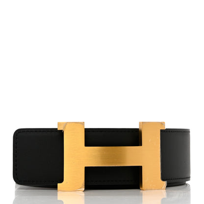 Hermes Epsom Swift 42mm Constance 2 Belt 95 38 Gold Black 3 of 11