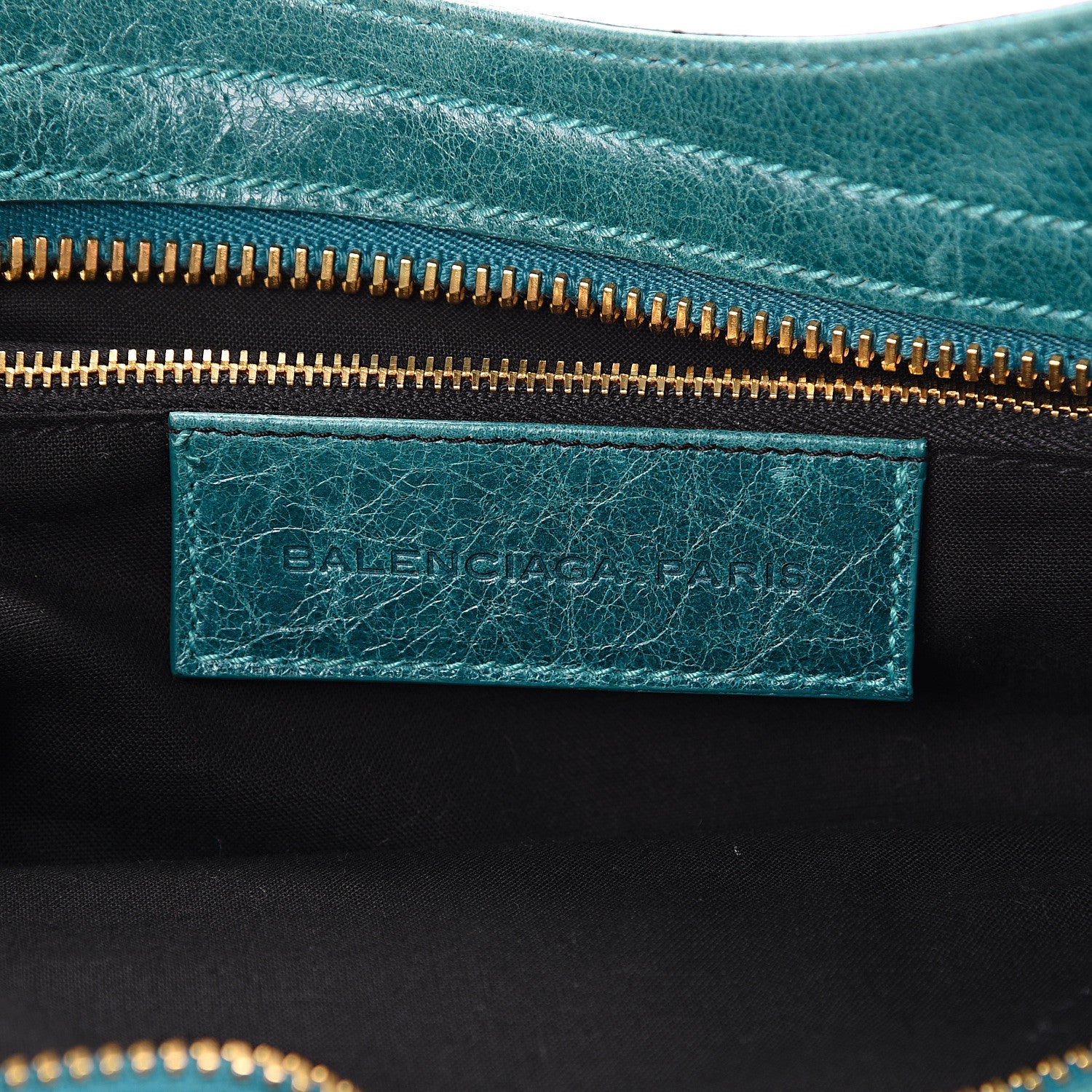 Balenciaga Agneau Giant 21 Gold Hardware City Aquamarine 5 of 17