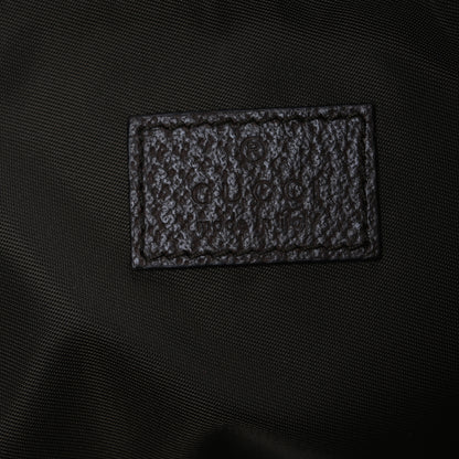 Gucci GG Supreme Monogram Textured Calfskin Web Large Ophidia Cosmetic Case Beige Ebony New Acero 6 of 10