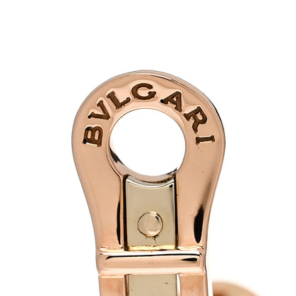 Bulgari 18K Rose Gold Diamond Tourmaline Serpenti Seduttori Earrings 4 of 6
