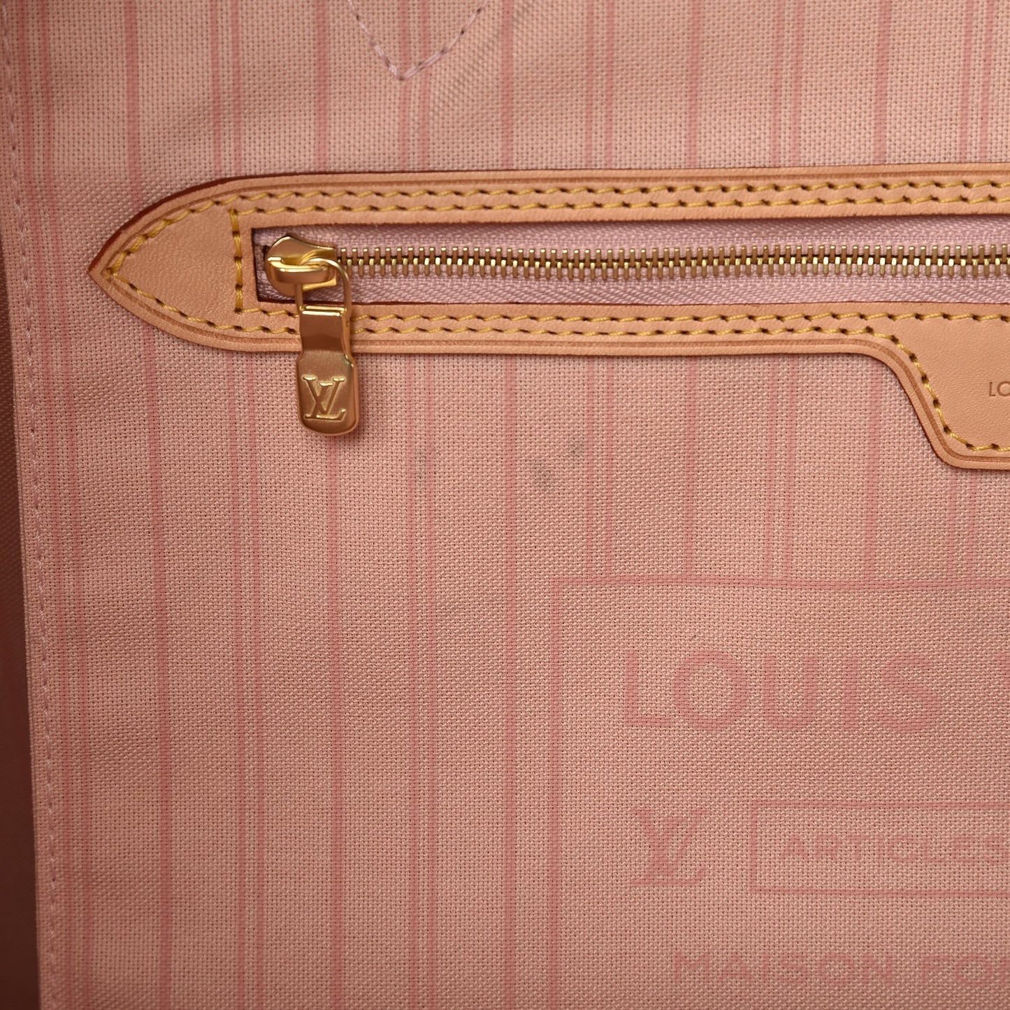 Damier Azur Neo Neverfull GM Rose Ballerine