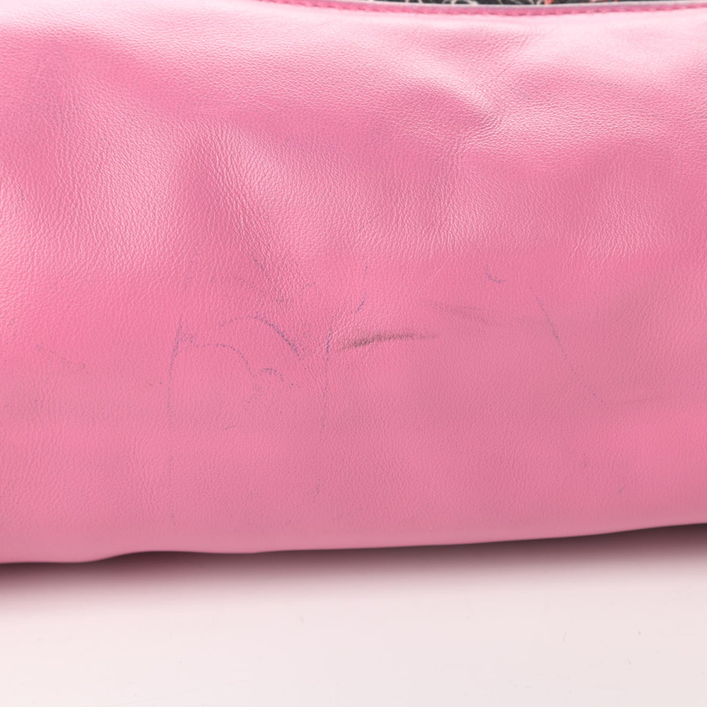 Calfskin Canvas Printed Medium 31 Shopping Bag Pink