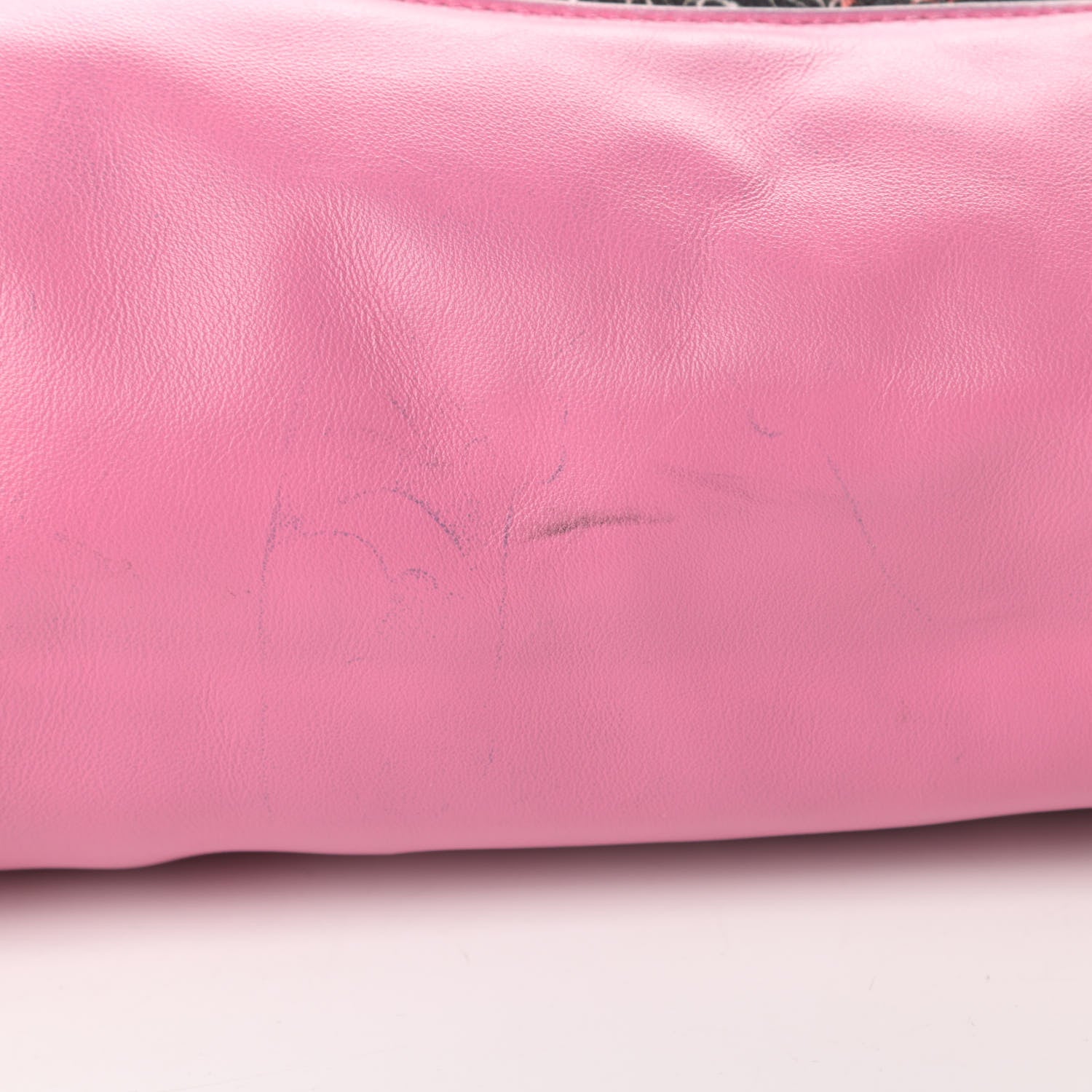 Chanel Calfskin Canvas Printed Medium 31 Shopping Bag Pink 13 of 16