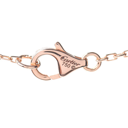 Cartier 18K Pink Gold Diamond Entrelaces Necklace 4 of 4