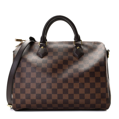 Louis Vuitton Damier Ebene Speedy Bandouliere 30 1 of 10
