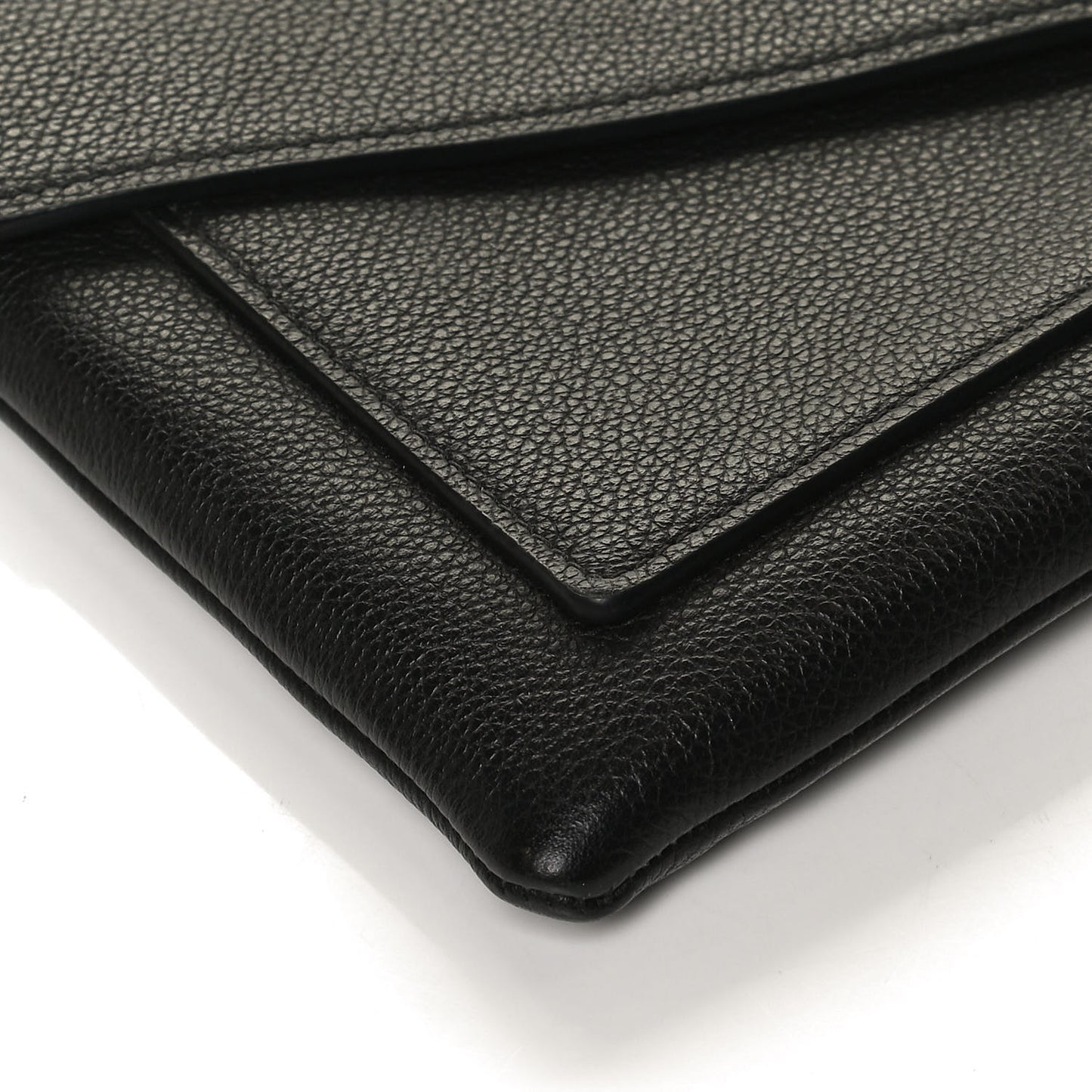 Soft Calfskin My Lockme Pochette Black