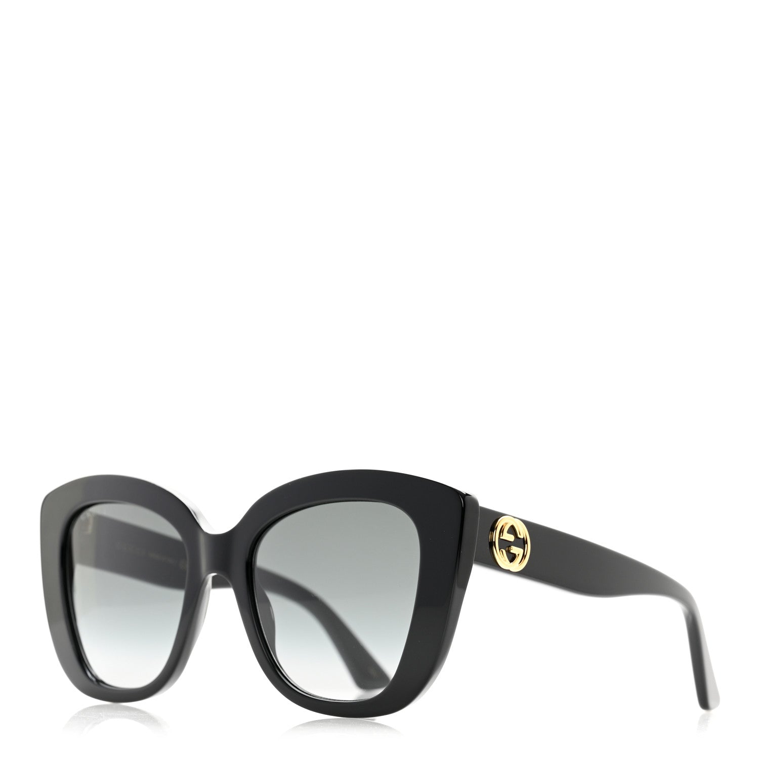 Gucci Acetate Sunglasses GG0327S Black 1 of 8