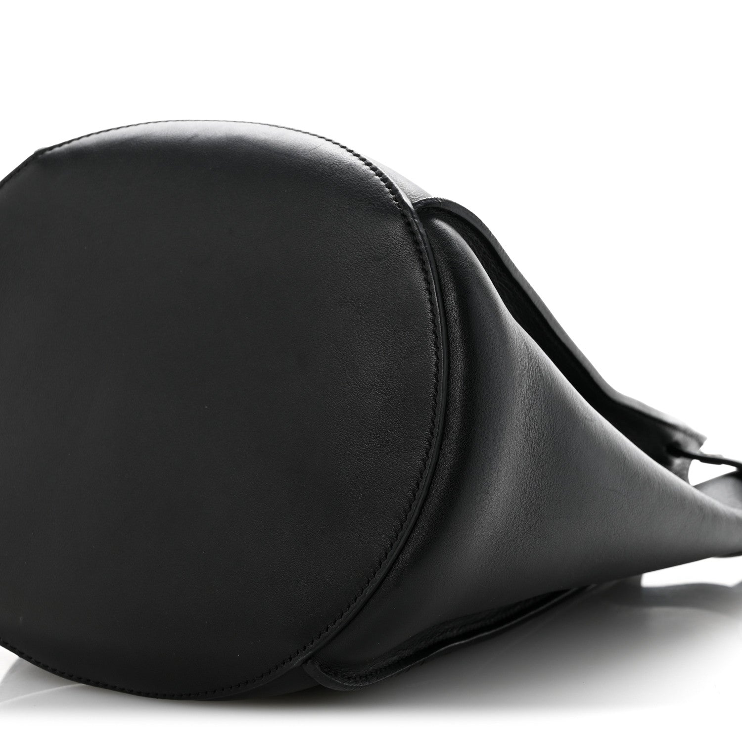 Celine Supple Grained Calfskin Long Strap Big Bag Bucket Black 10 of 14