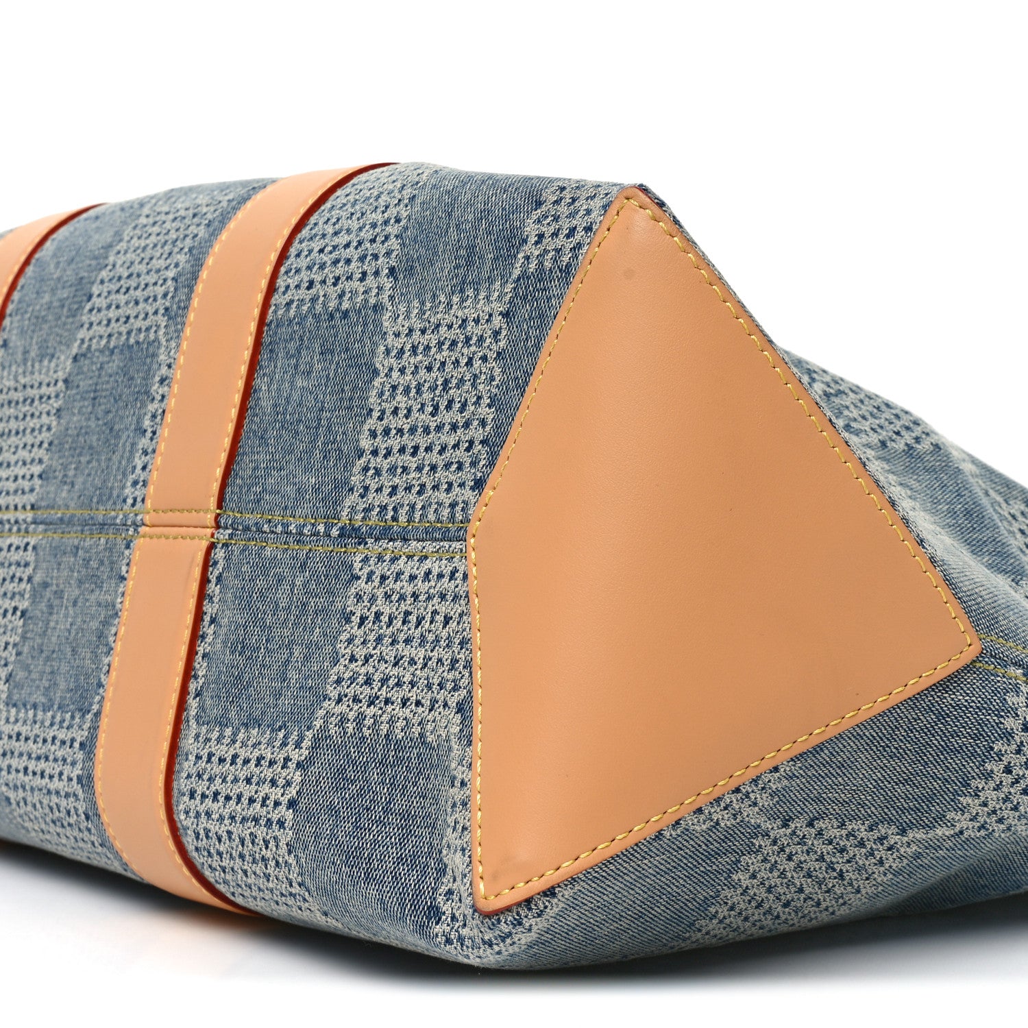 Louis Vuitton Damier Denim 3D Weekend Tote Bleu 9 of 9