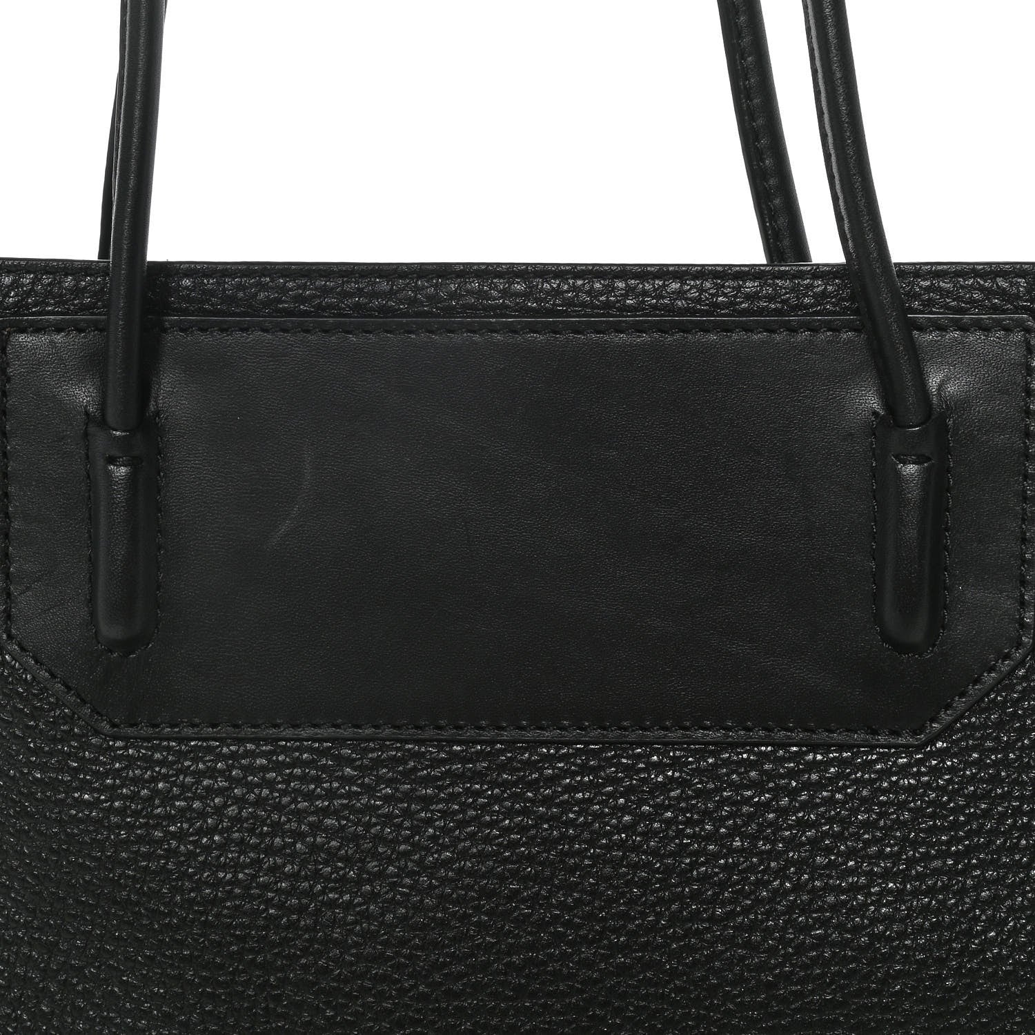 Alexander Wang Pebbled Calfskin Large Prisma Skeletal Tote Black Silver Hardware 7 of 20