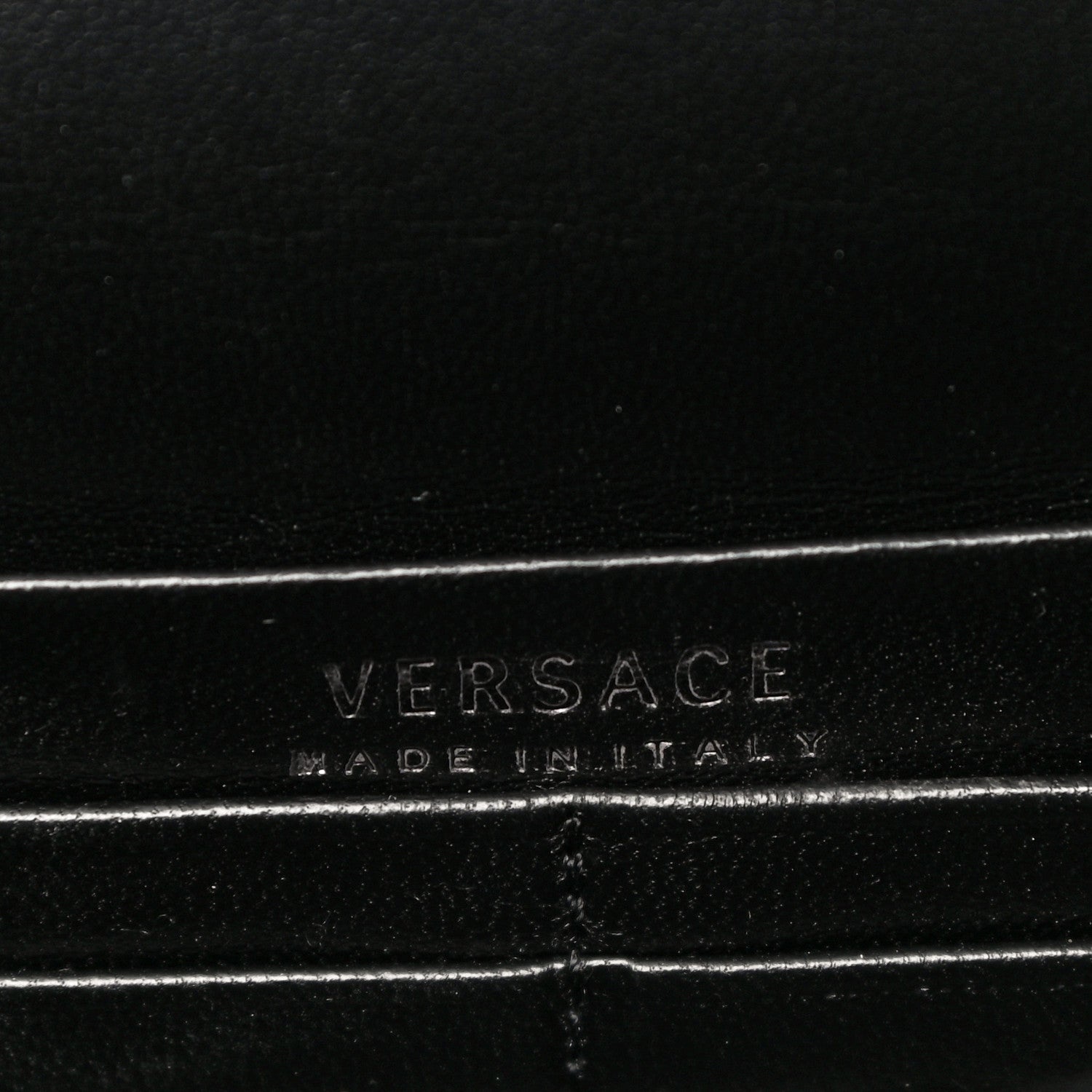 Versace Nappa Quilted Virtus Evening Bag Black 6 of 12