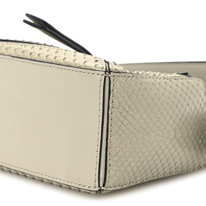 Loewe Snakeskin Mini Puzzle Bag Marble Green 9 of 9