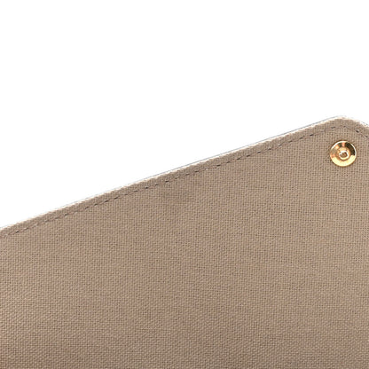 Louis Vuitton Empreinte Monogram Giant Felicie Pochette Tourterelle Creme 14 of 15