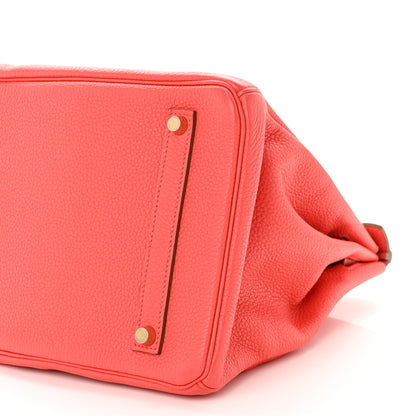 Hermes Togo Birkin 35 Rouge Pivoine 10 of 11