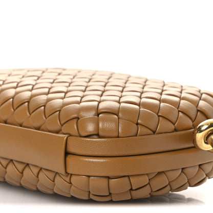 Bottega Veneta Calfskin Intrecciato Knot On Strap Camel 9 of 10