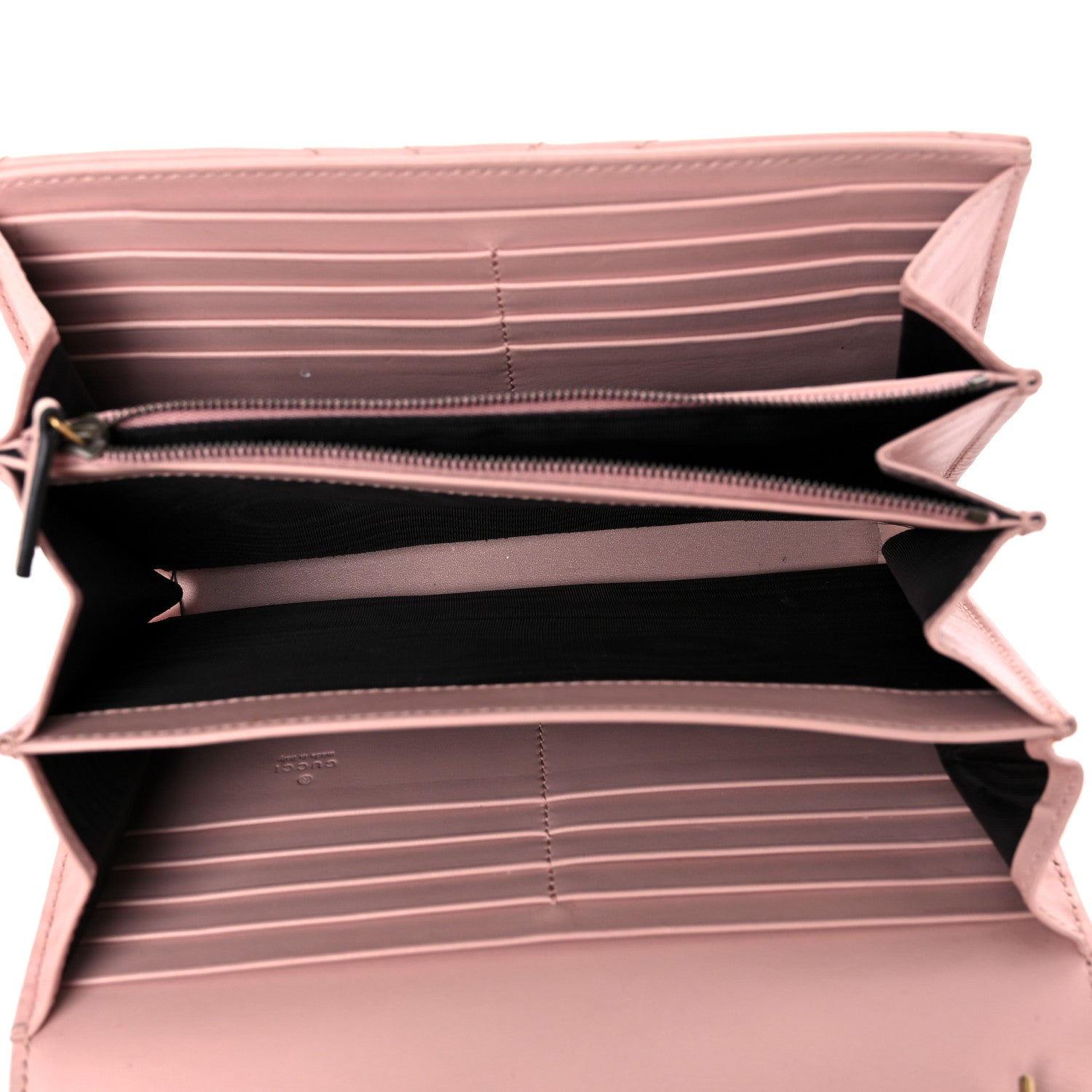 Gucci Calfskin Matelasse GG Marmont Chain Wallet Perfect Pink 5 of 13