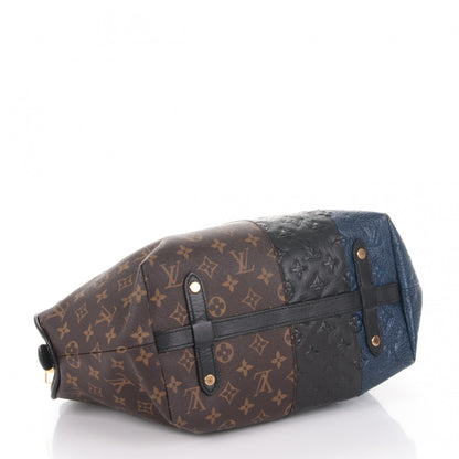 Louis Vuitton Monogram Stripes Medium Bag Marine 4 of 7