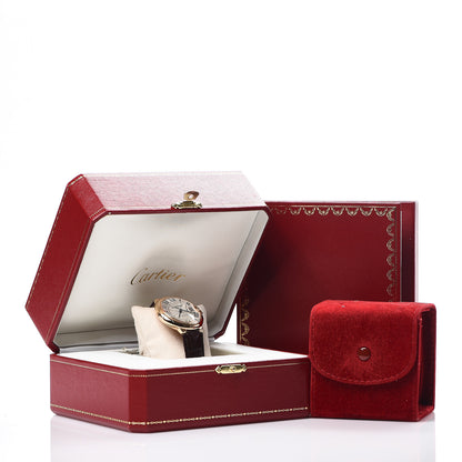 Cartier 18K Pink Gold Alligator 36mm Ballon Bleu De Cartier Automatic Watch 7 of 7