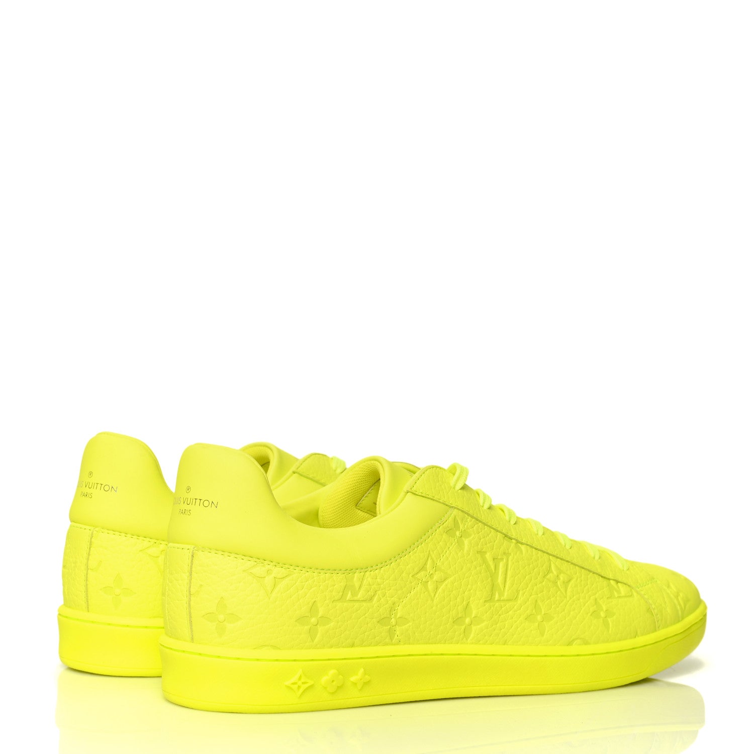 Louis Vuitton Empreinte Mens Luxembourg Sneaker 11 Fluo Yellow 4 of 8