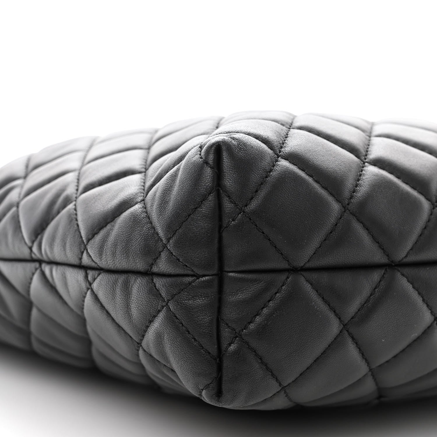 Chanel Lambskin Quilted Urban Delight Tote Black 9 of 10