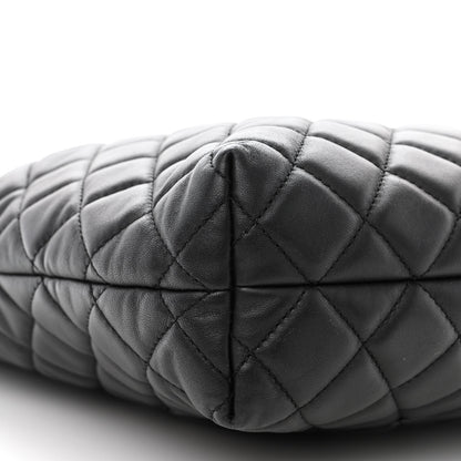 Chanel Lambskin Quilted Urban Delight Tote Black 9 of 10