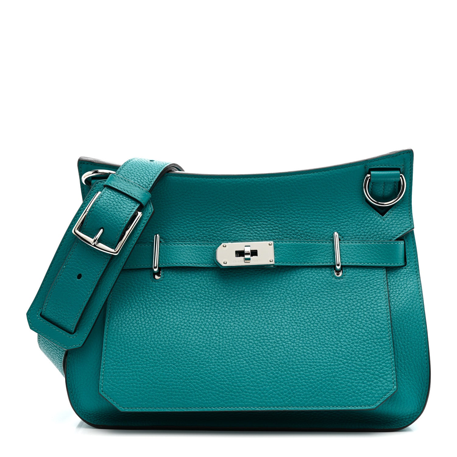 Hermes Taurillon Clemence Jypsiere 28 Bleu Paon 1 of 17