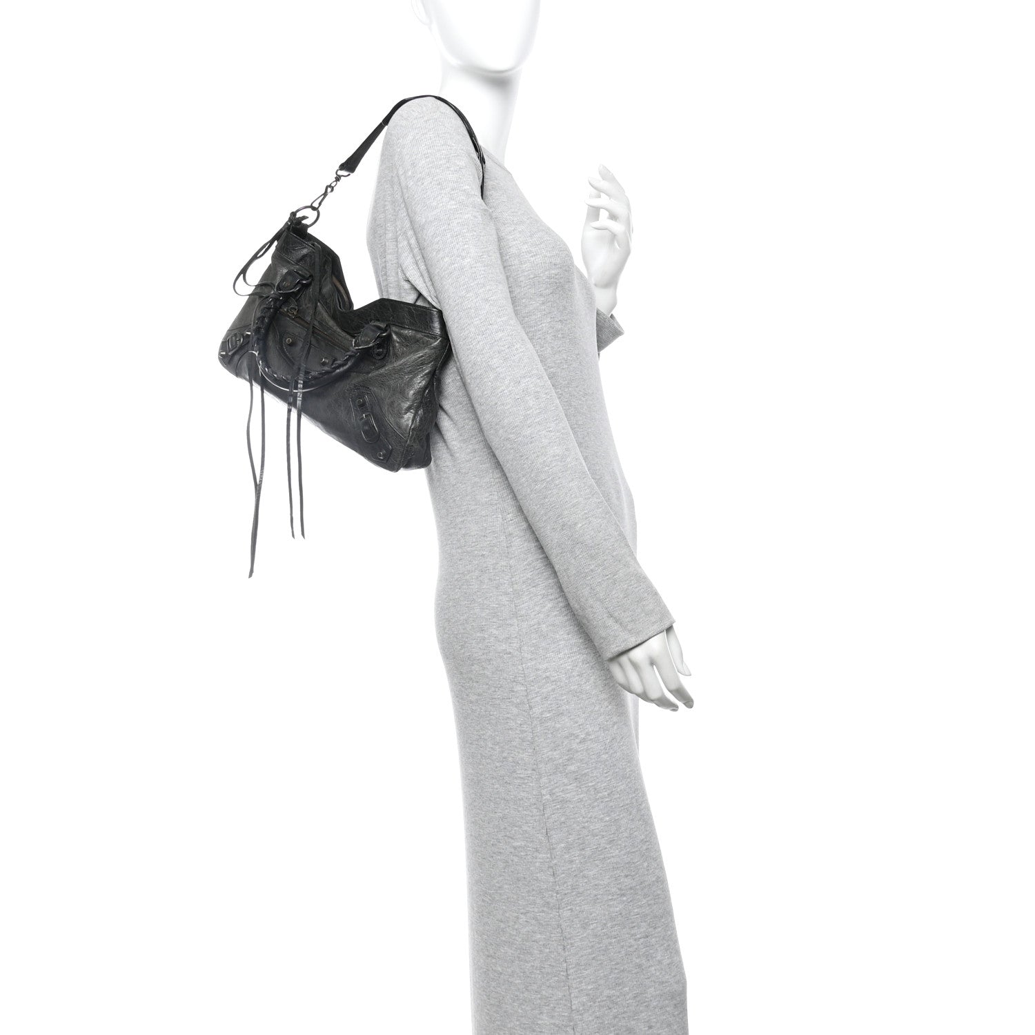 Balenciaga Agneau Classic Hardware First Anthracite 2 of 11