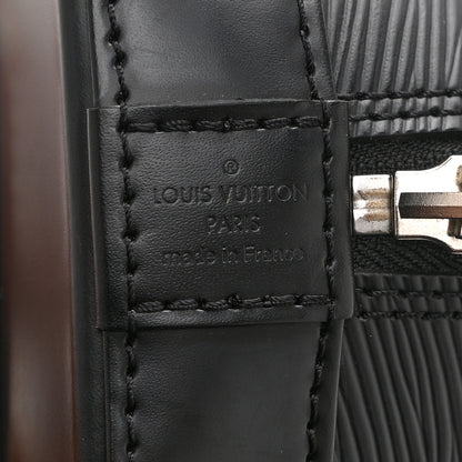 Louis Vuitton Epi Jacquard Alma BB Black 6 of 9