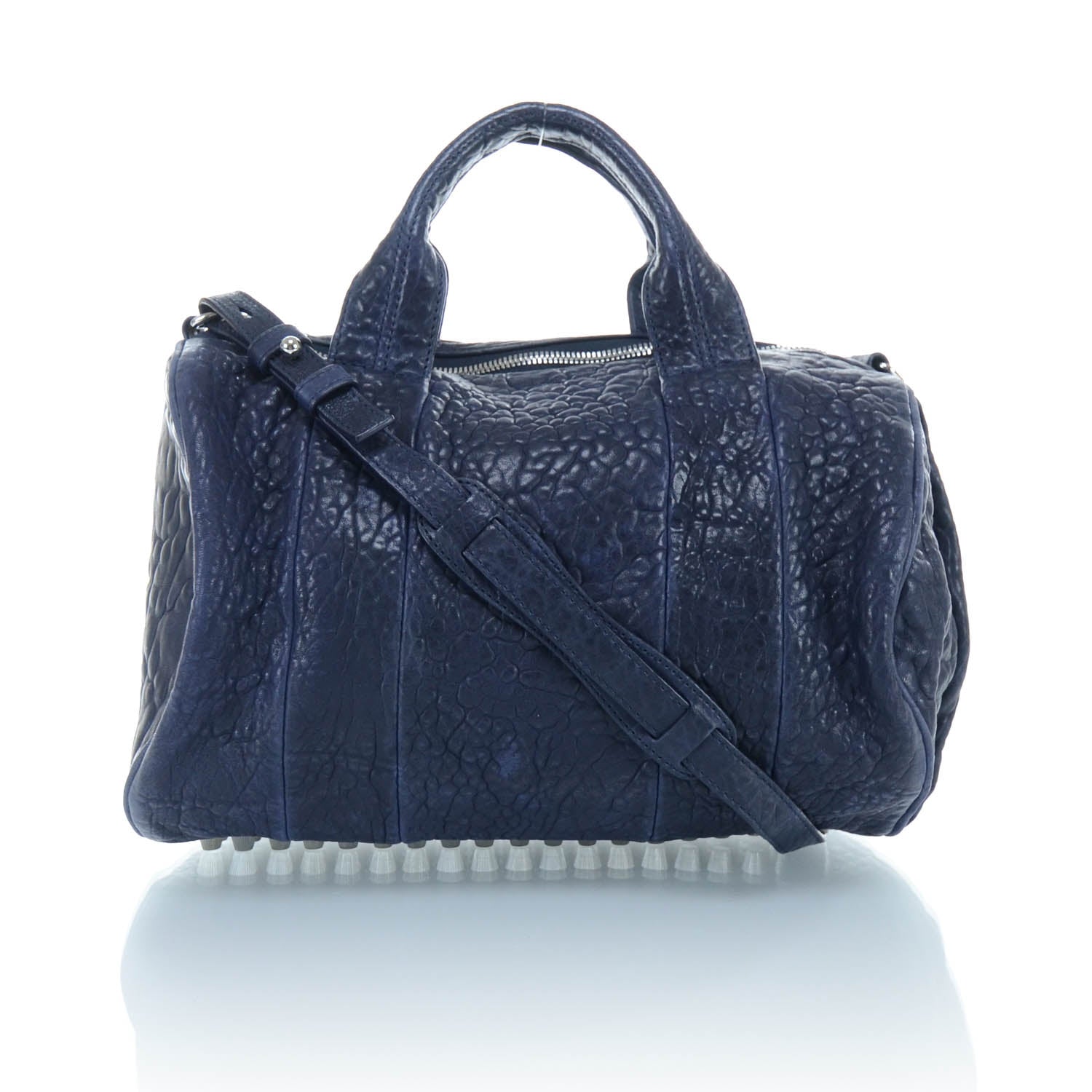 Alexander Wang Leather Rocco Midnight 1 of 10