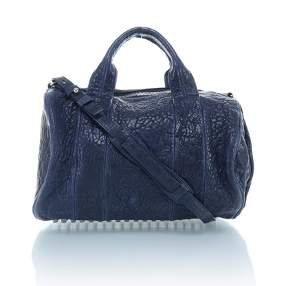 Alexander Wang Leather Rocco Midnight 1 of 10