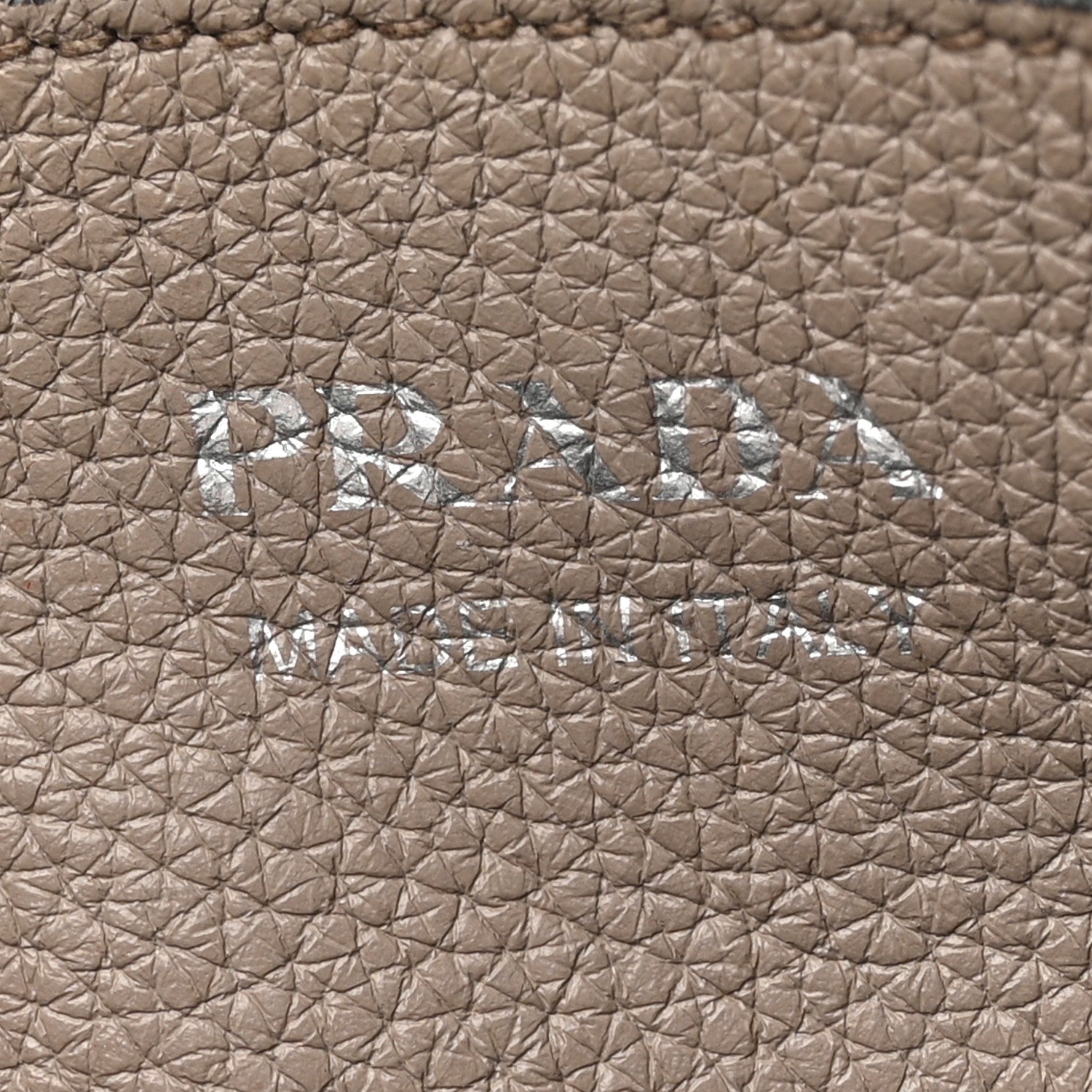 Prada Vitello Daino Soft Medium Double Zip Shoulder Bag Argilla 7 of 17