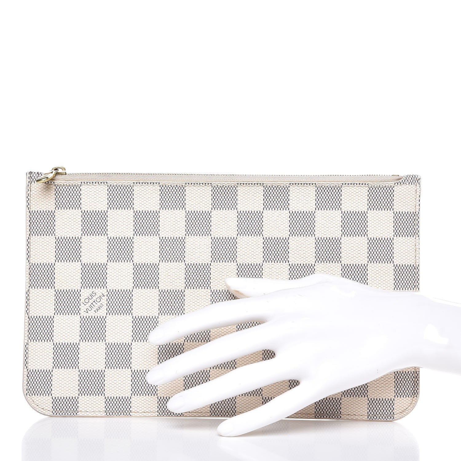 Louis Vuitton Damier Azur Neverfull MM GM Pochette 2 of 10