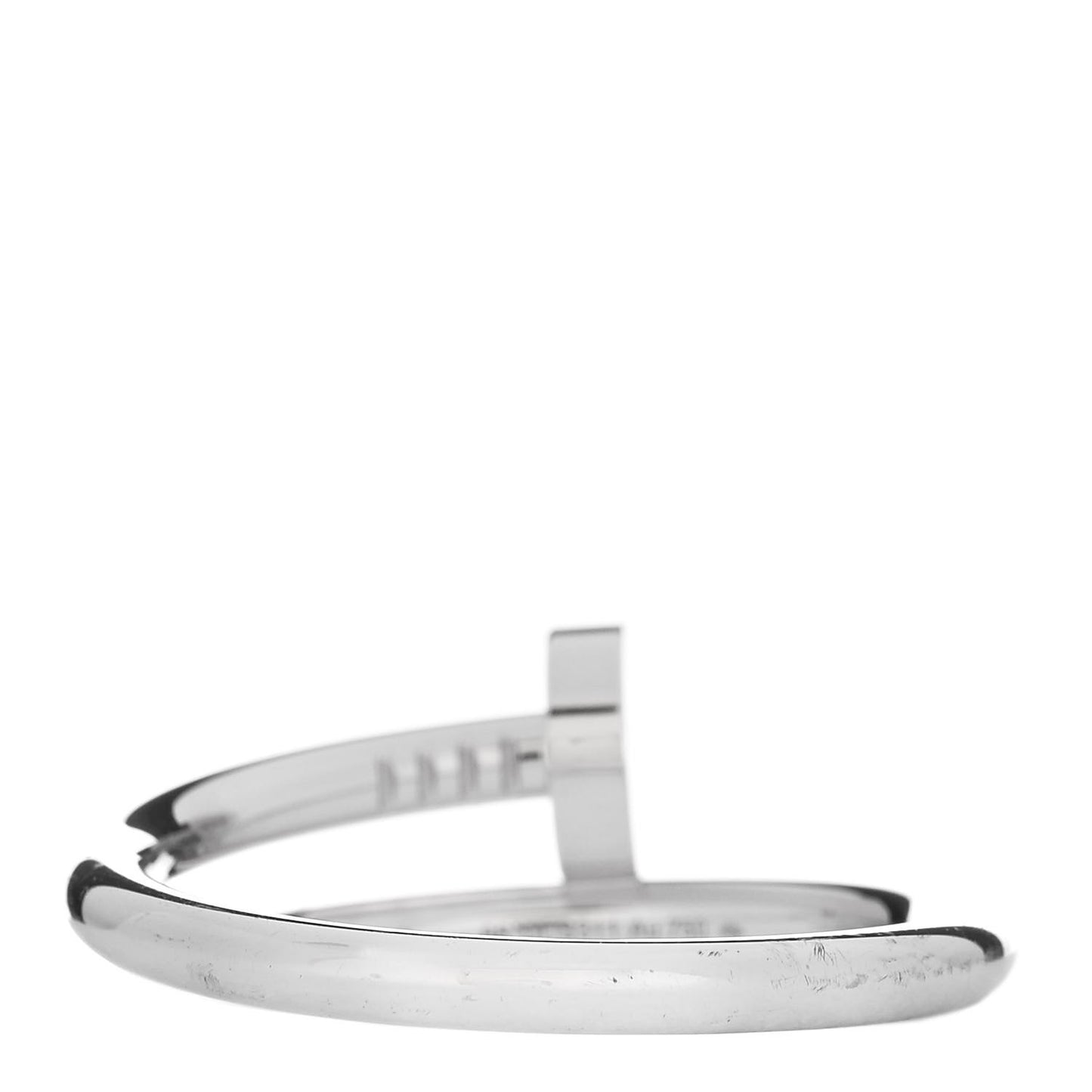 18K White Gold Juste Un Clou Ring 66 11.5